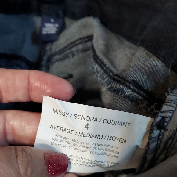 Nwt Blue Smooth Operator Bandolino Crop Jean 4 - Picture 3 of 6